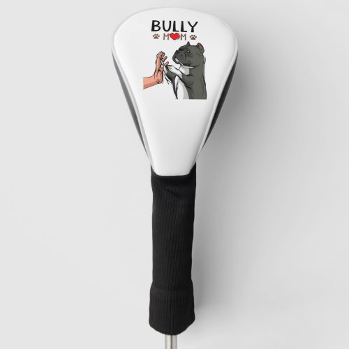 American Bully Mom Cute Dog Mama Funny Women Golf Head Cover