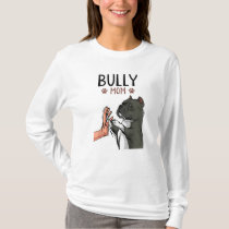 American Bully Mom Cute Dog T-Shirt