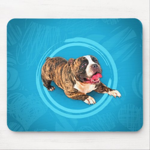 American Bully Puppy Mouse Pad