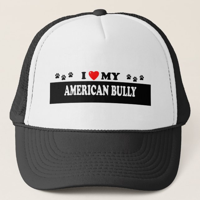 AMERICAN BULLY TRUCKER HAT (Front)