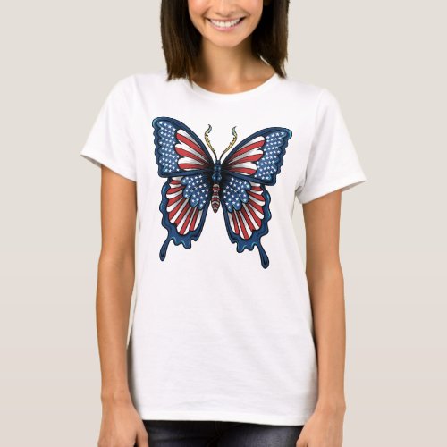 American Butterfly T_Shirt