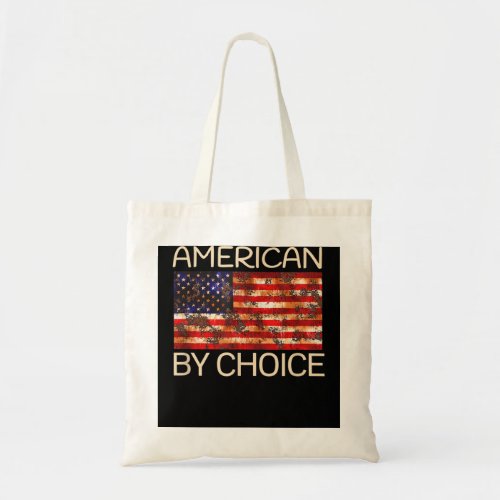 American By Choice US Citizenship Tote Bag