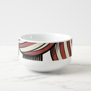 American by Faith Christian Dad Patriotic Cross Sh Soup Mug