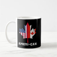 American Canadian Flag America Canada Patriotic Te