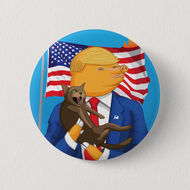 American Catastrophe Button (Front)