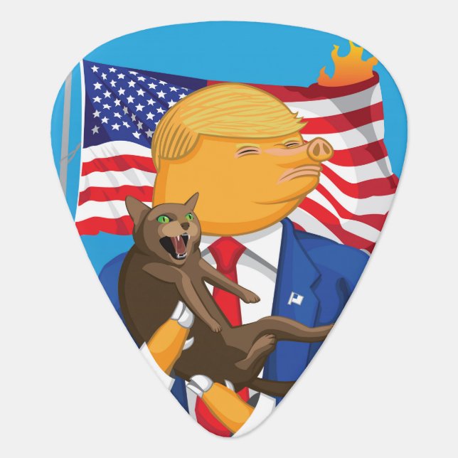 American Catastrophe Guitar Pick (Front)