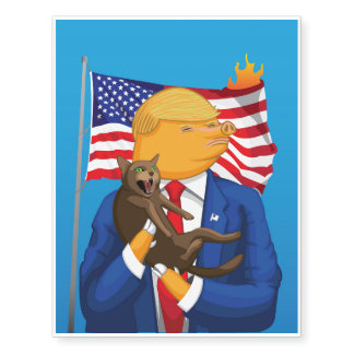 American Catastrophe Temporary Tattoo