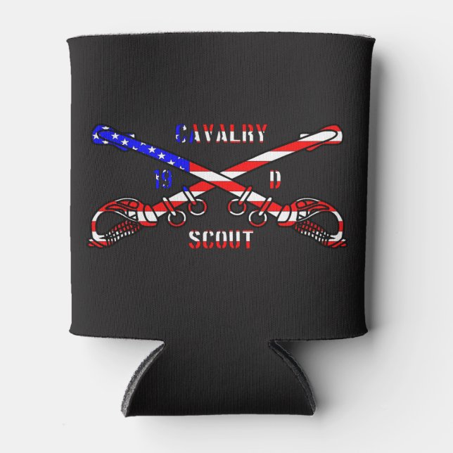 American Cavalry Can Coozy Can Cooler (Front)