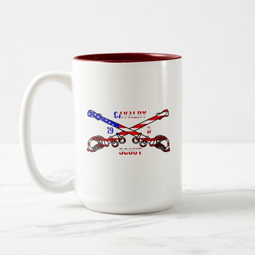 American Cavalry Two_Tone Mug