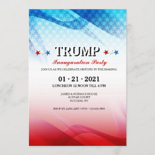 American Celebration Inaugural Invitation