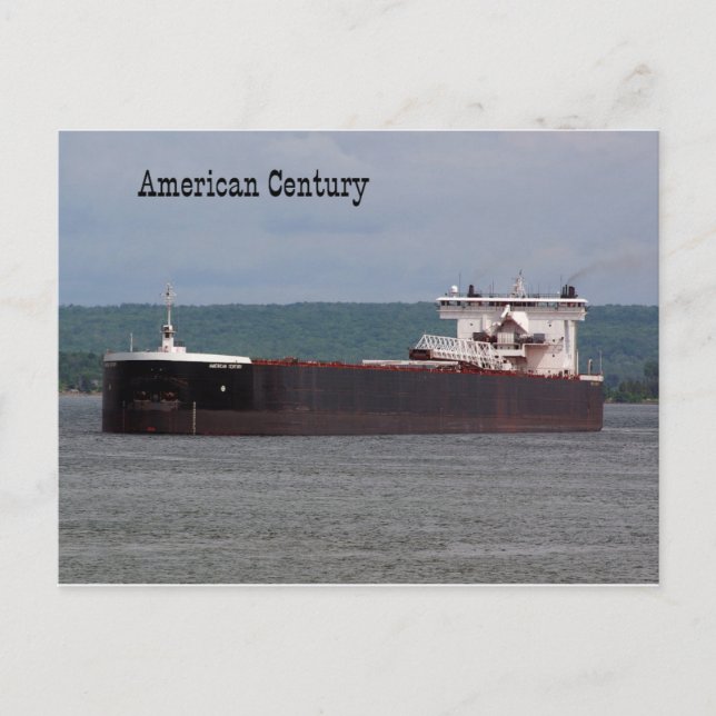 American Century post card (Front)