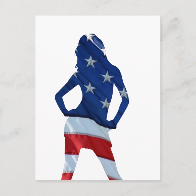 american cheerleader postcard (Front)