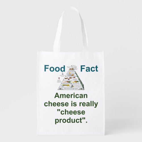 American Cheese Is Really Cheese Product  _ Food F Grocery Bag