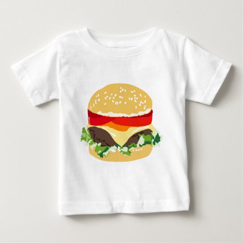 American cheeseburger baby T_Shirt