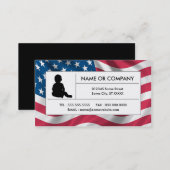 american childcare business card (Front/Back)