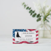 american childcare business card (Standing Front)
