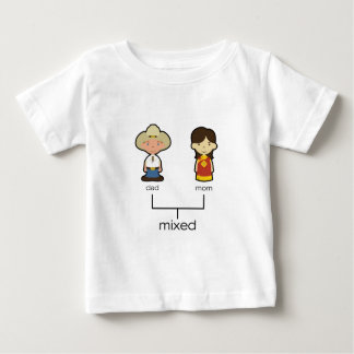 American/Chinese Mixed Baby Family Tee