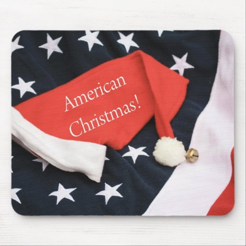 American Christmas Mousepad