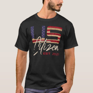 American Citizenship 4th Of July Patriotic Immigra T-Shirt