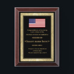 American Citizenship Award Plaque<br><div class="desc">American Citizenship Award Plaque</div>