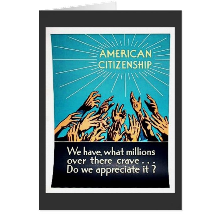 American Citizenship Card