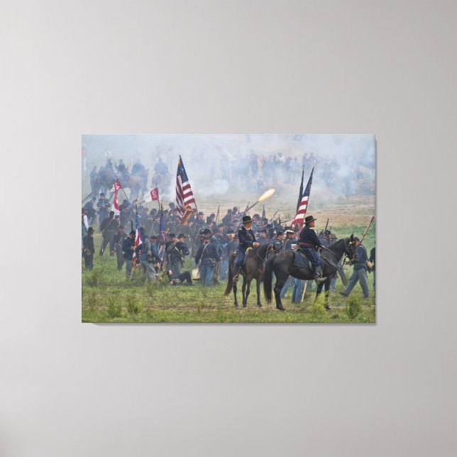 American Civil War (1861-1865) Canvas Print (Front)