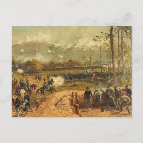 American Civil War Battle of Kennesaw Mountain Postcard