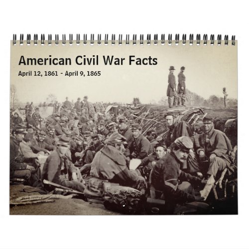 American Civil War Calendar