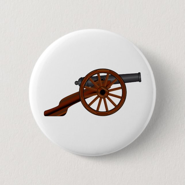 American Civil War Cannon Button (Front)