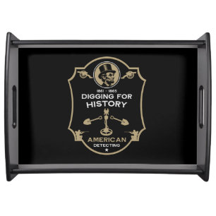 American Civil War Metal Detecting Serving Tray