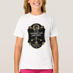 American Civil War Metal Detecting T-Shirt