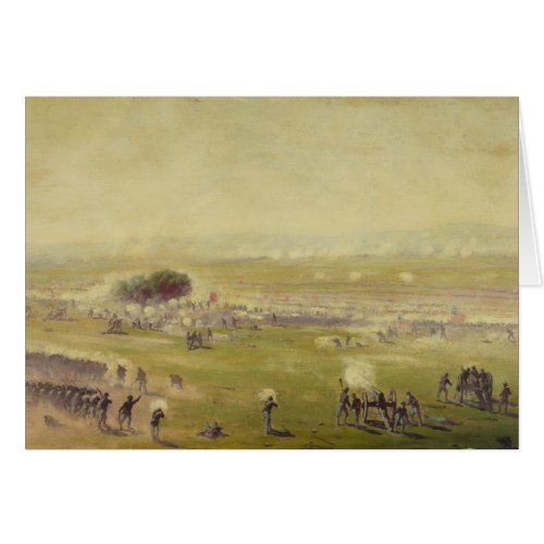 American Civil War Picketts Charge by Edwin Forbes