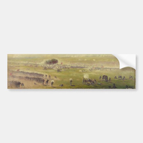 American Civil War Picketts Charge by Edwin Forbes Bumper Sticker