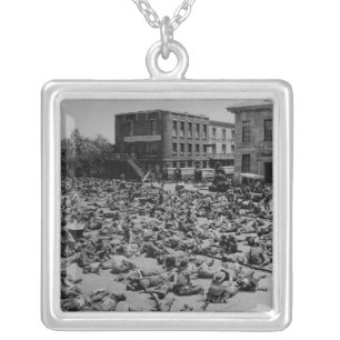 American Civil War Silver Plated Necklace