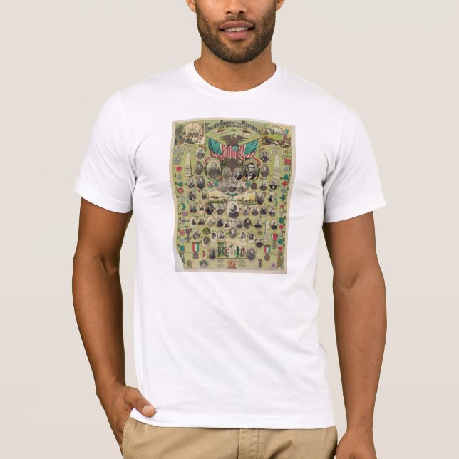American Civil War's Grand Army of the Republic T-Shirt (Front)