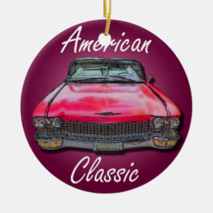 American Classic 1960 Cadillac Ceramic Ornament