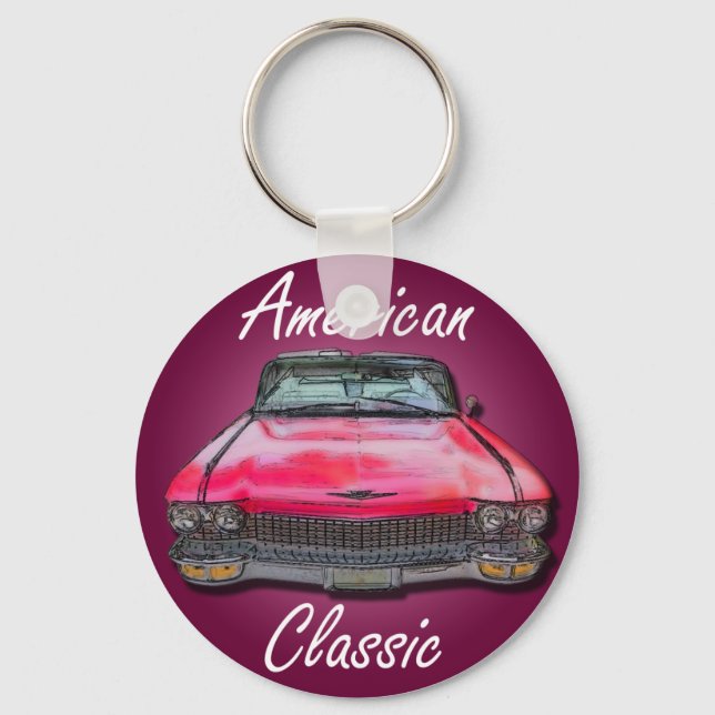 American Classic 1960 Cadillac Keychain (Front)