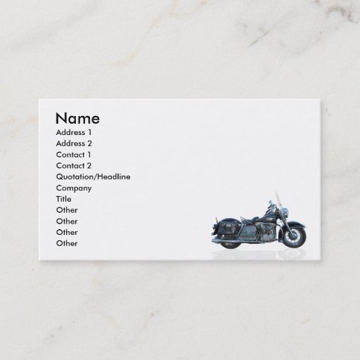 Customizable American Classic Business Card Template