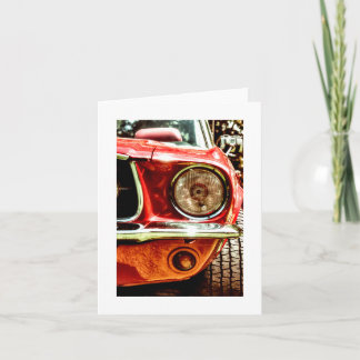American Classic Cars - Red (0275) Card
