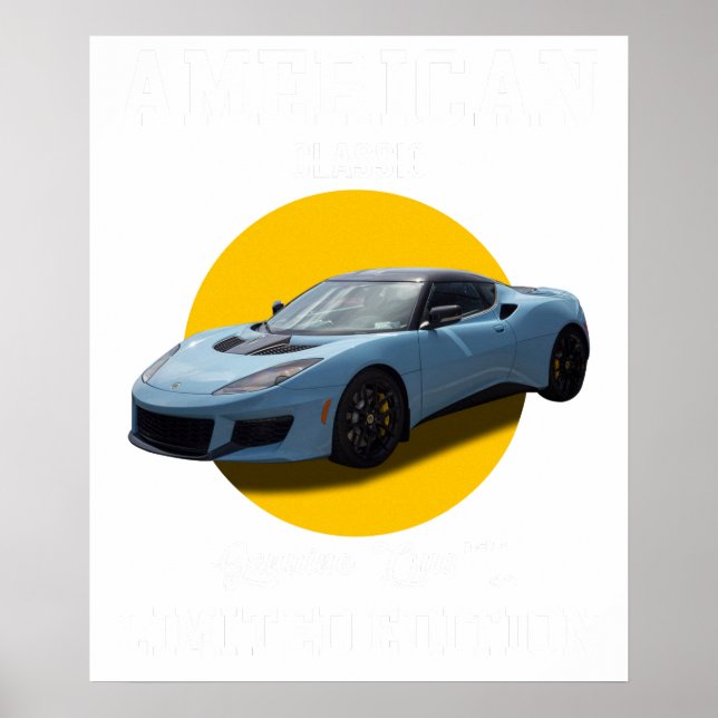 american classic genuine quality limited edition L Poster (Front)