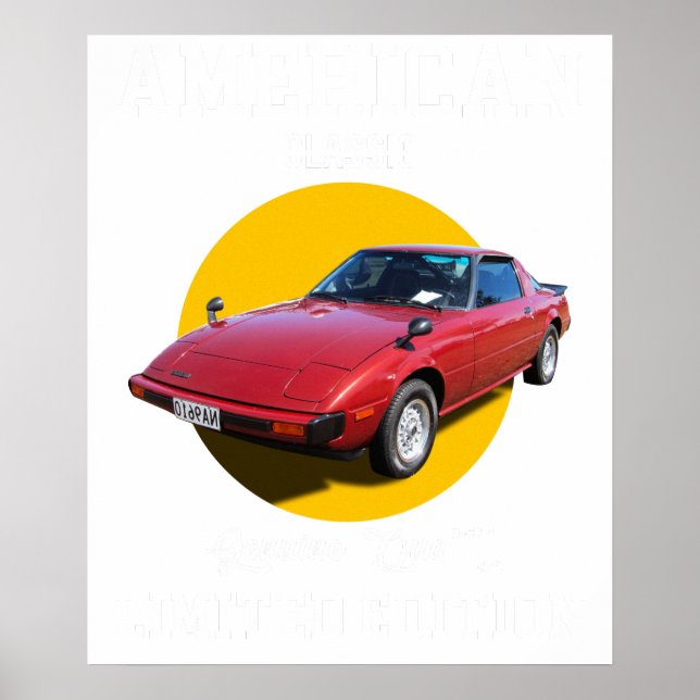 american classic genuine quality limited edition M Poster (Front)