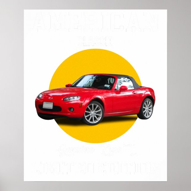 american classic genuine quality limited edition M Poster (Front)