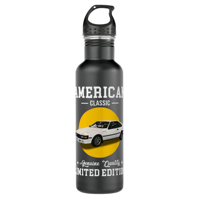 american classic genuine quality limited edition T Stainless Steel Water Bottle (Front)