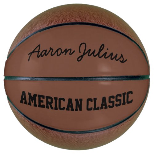American Classic Personalized Basketball