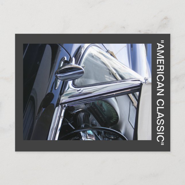 "AMERICAN CLASSIC" POSTCARD (Front)