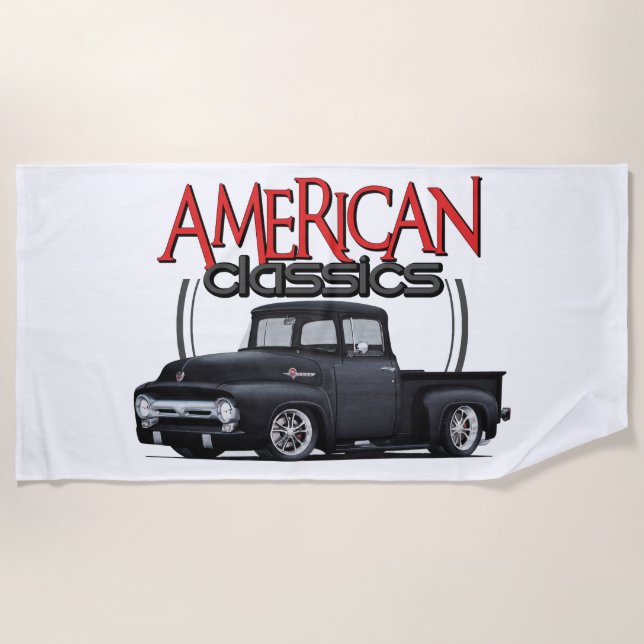 American Classics Truck Beach Towel (Front)