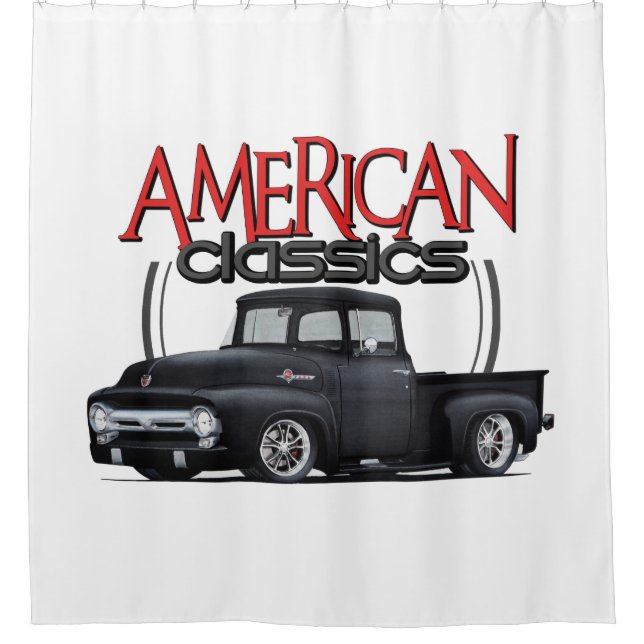 American Classics Truck Shower Curtain (Front)