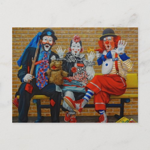 American Clown Museum  School Lake Placid Florida Postcard