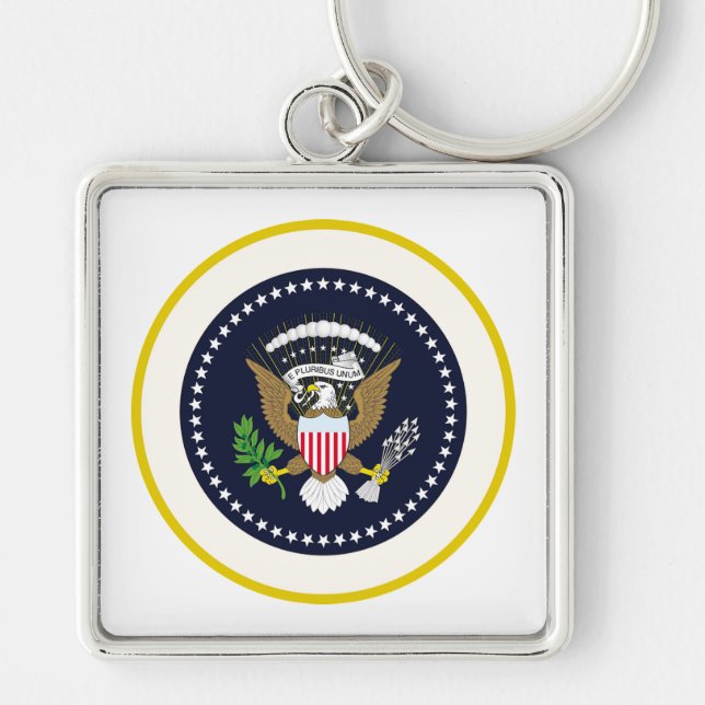 American  Coat of Arms Keychain (Front)