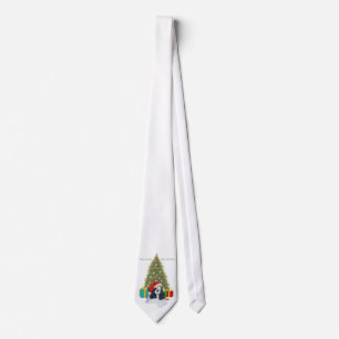 American Cocker Spaniel Christmas Tie
